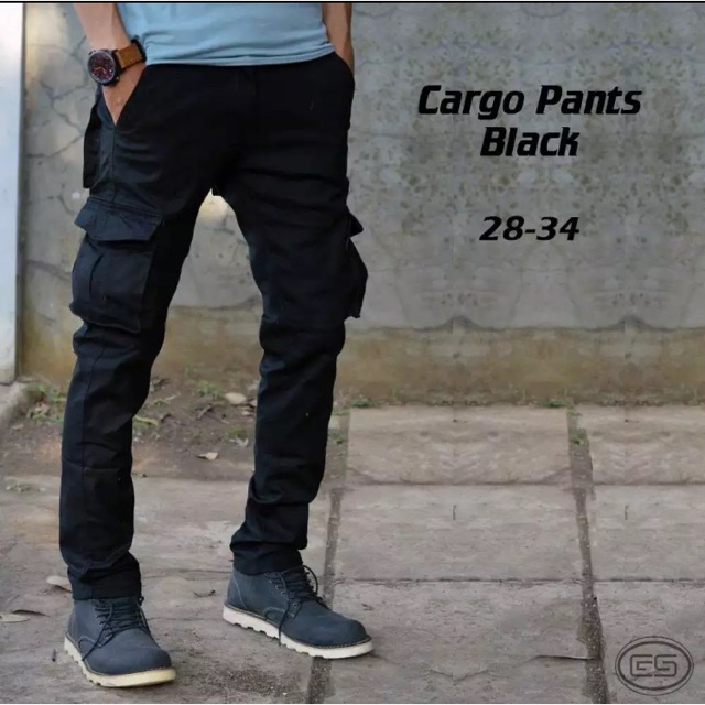 Celana Cargo Gunung PDL hiking Carpenter panjang pria slimfit stret pants katun original termurah cod jumbo 33-38