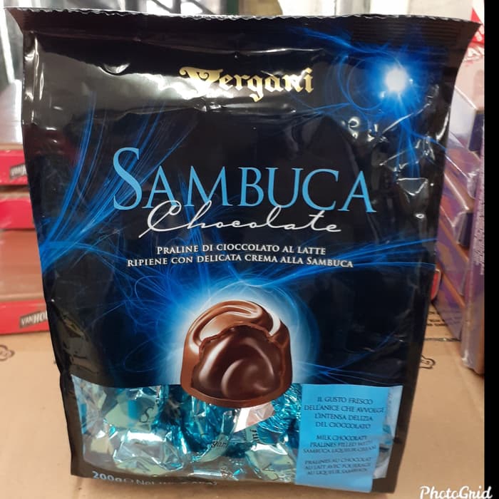 Vergani Sambuca Praline Chocolate-Chocolate Import