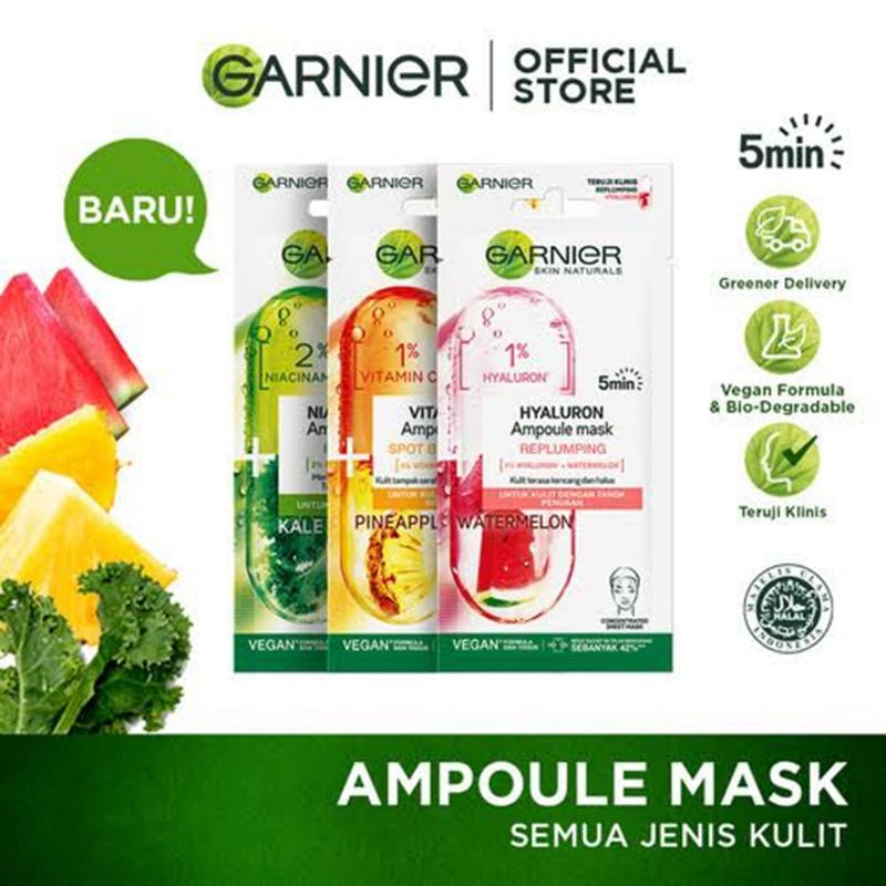 Garnier Ampoule Mask New