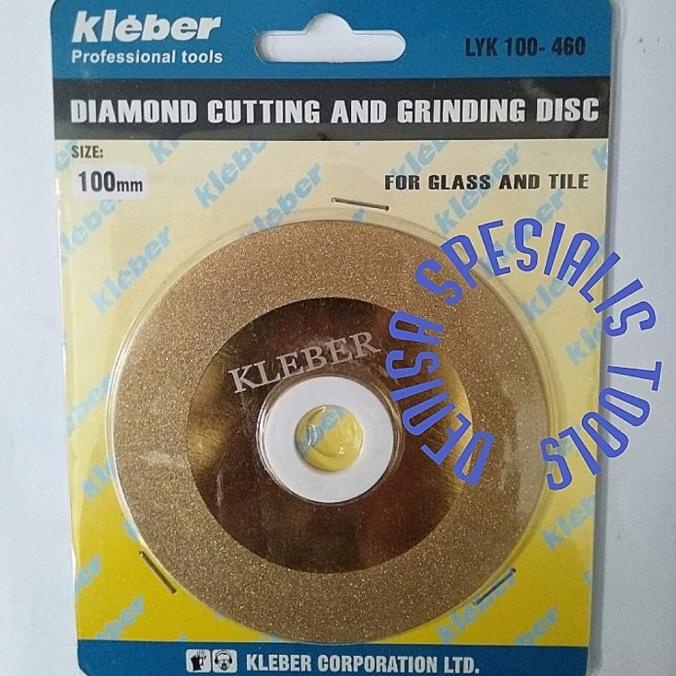 Mata Diamond Gerinda Poles & Potong Untuk Kaca Dan Batu Size 4"