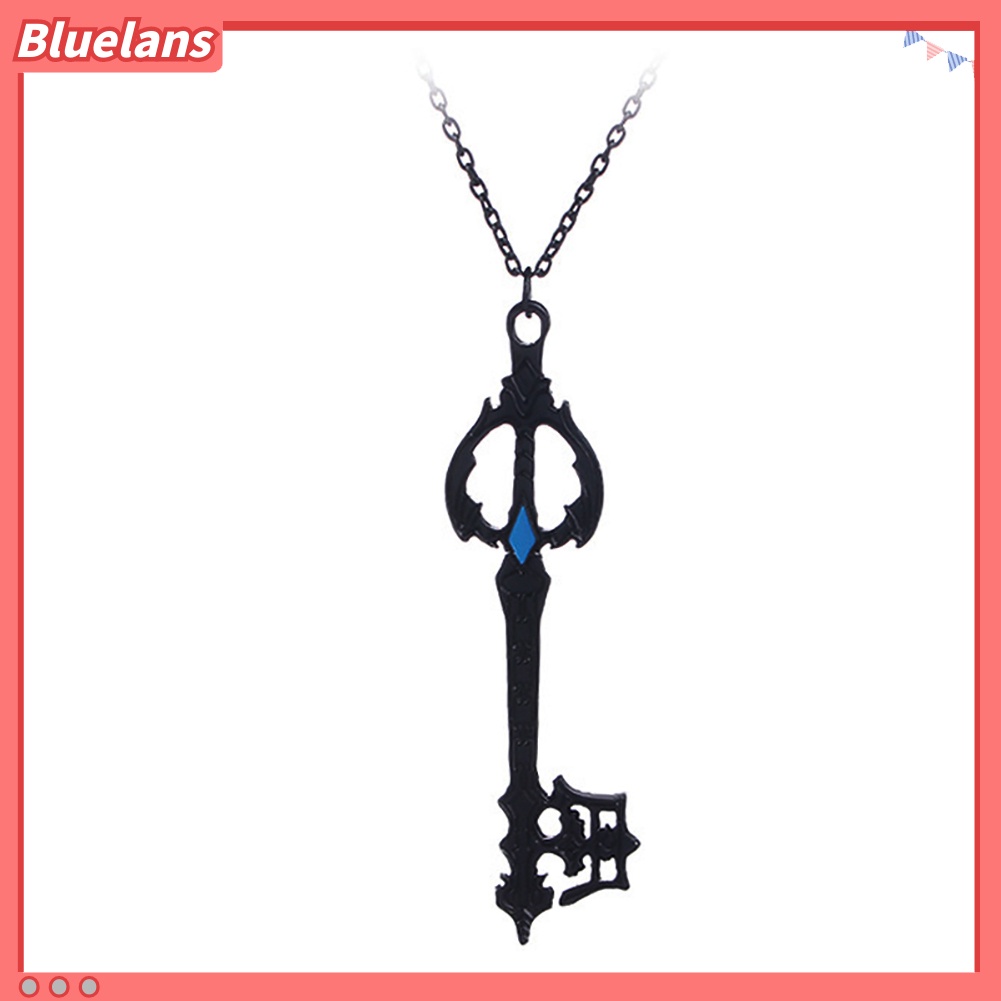 Bluelans Kalung Liontin Anime Kingdom Hearts Oblivion Keyblade Untuk Pria Dan Wanita