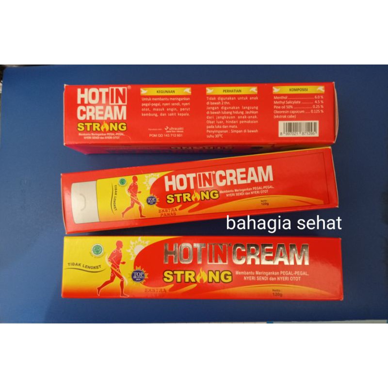 Hot In Cream Strong 120gr/Hotin Cream Strong 120gr/Hot In Cream Merah 120gr