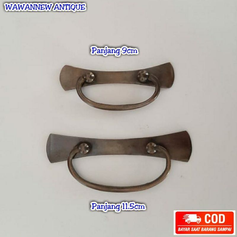 Handle / Tarikan Laci Lemari Jendela Pintu Rumah Kuningan Kitchen Set 11.5cm