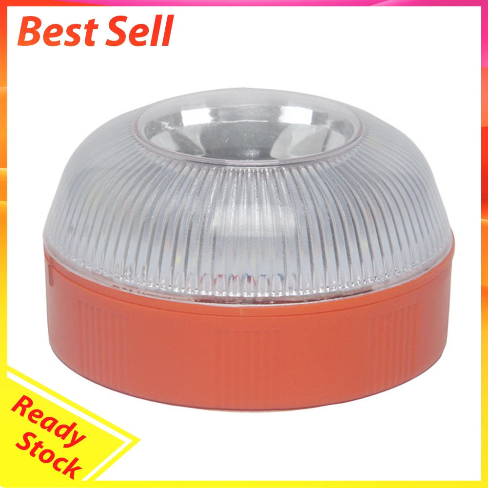 V16 LED Strobe Car Beacon Light Rechargeable Bike Magnetic Induction Lamp