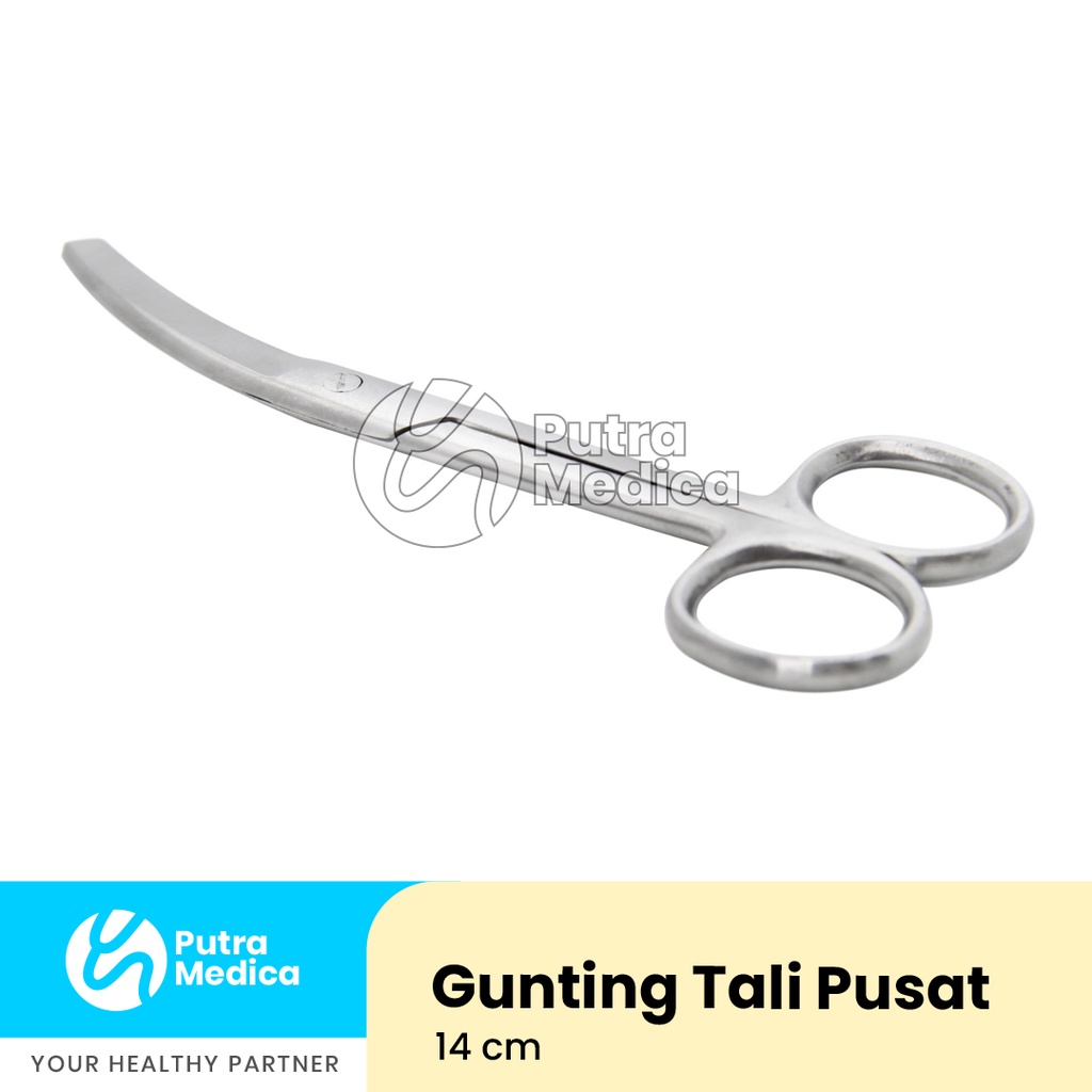 Gunting Tali Pusat 14cm / Umbilical / Talpus Pusar / Instrumen Medis