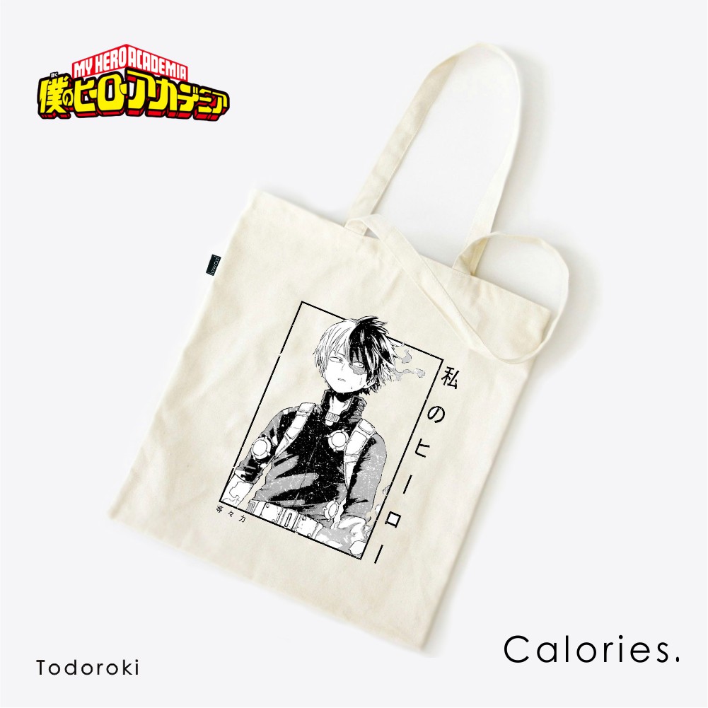 Totebag My hero academia BNHA Midoriya Todoroki Bakugou toga himiko syg #TOMH