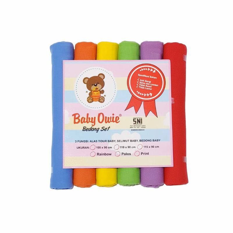 Babyfest Baby Owie Bedong Kaos Swadle