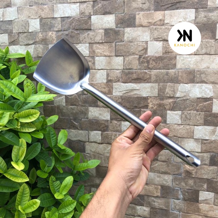 Spatula Stainless Steel Sodet Sutil Murah Penggoreng Tebel Murah