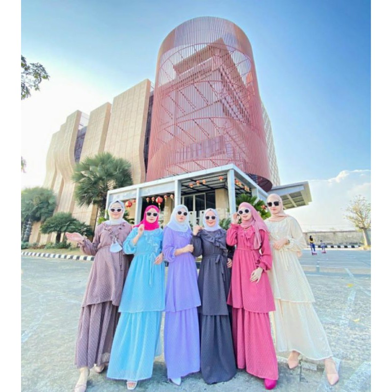 Gamis Rubiah mewah by Extu