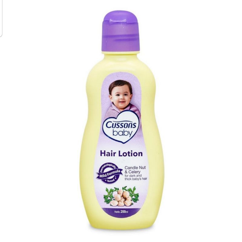 HAIR LOTION CUSSONS BABY CELERY AND CANDLE NUT 200 ML