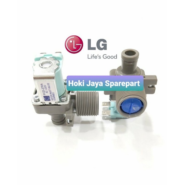 Water inlet selenoid valve mesin cuci LG 1 tabung