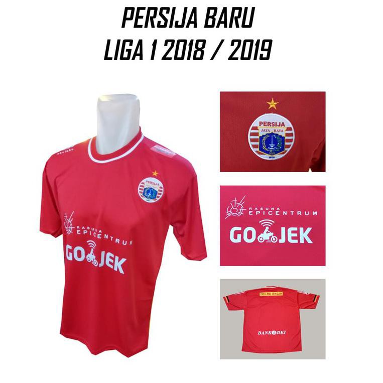 obral jersey persija home merah 2018-2019 lokal -gallspt