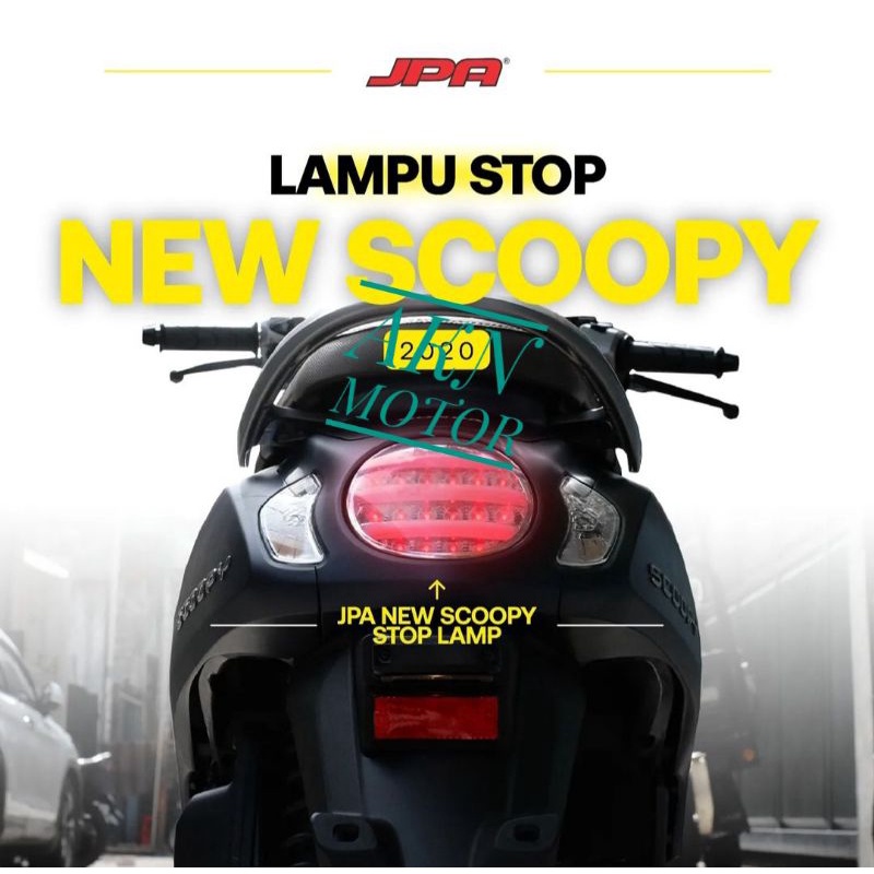 Lampu stop jpa scoopy 2020 led lampu belakang scoopy 2020 new