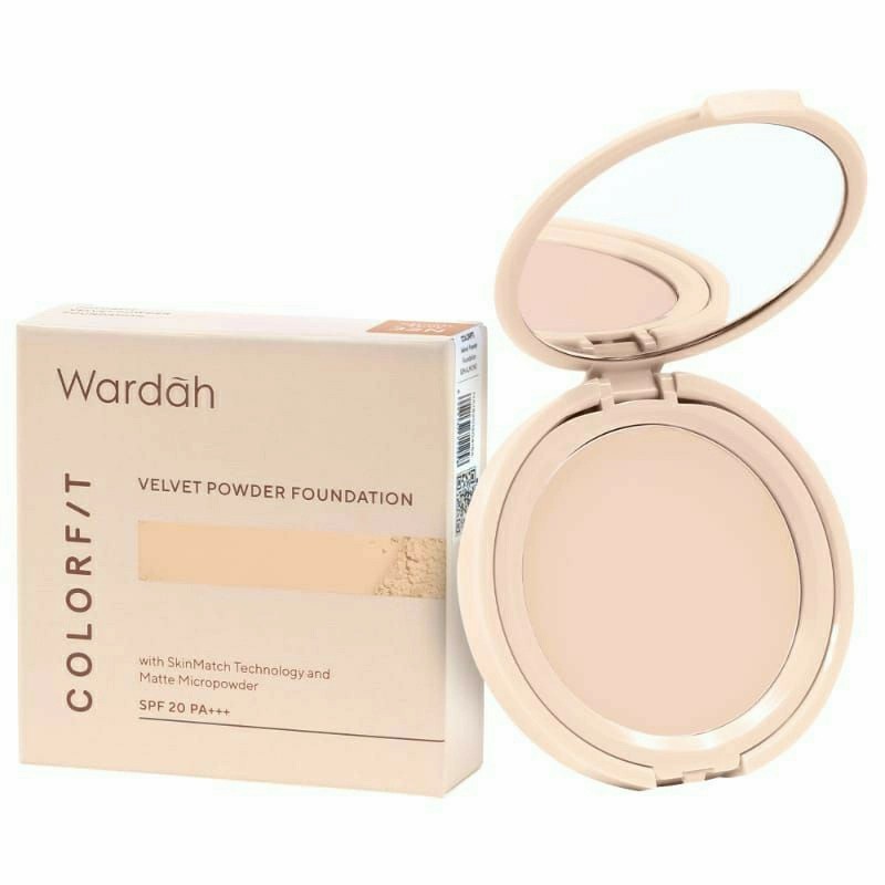 WARDAH COLORFIT VELVET POWDER FOUNDATION 11GR