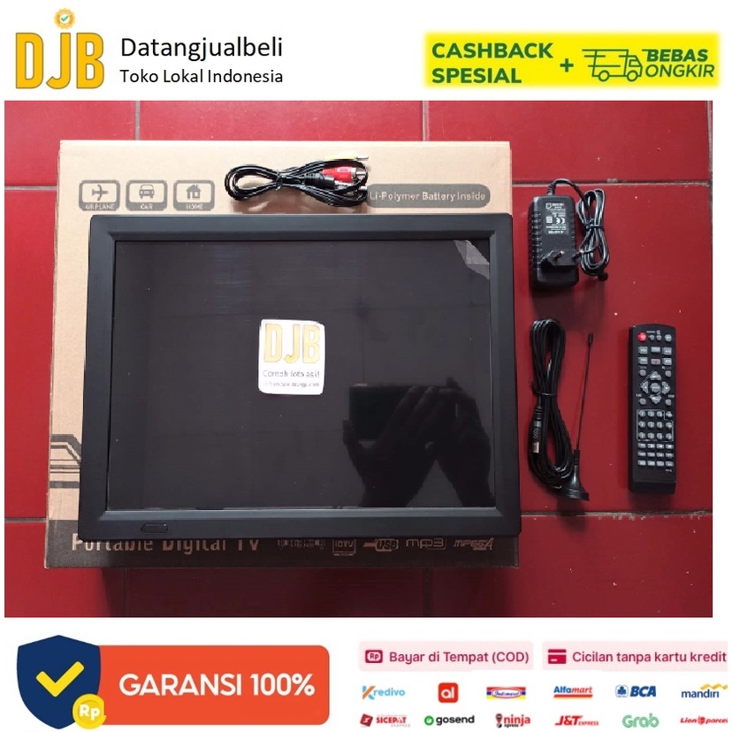 LEADSTAR Portable HD TV Monitor 14 Inch DVB-T2 + Analog - D14