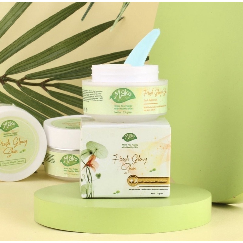 FRESH GLOWY SKIN DAY & NIGHT CREAM - MAKO BY SERIS / MAKO BY SERIES BPOM