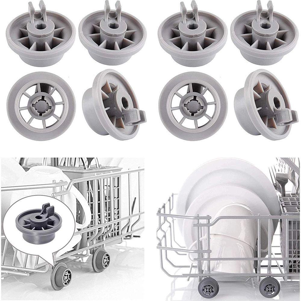 Top 4pcs Dishrack Wheel Ringan Alat Dapur Dish Washer Parts Aksesoris Cuci Piring