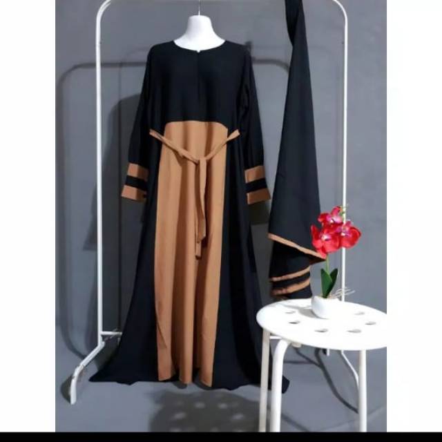 Gamis syar'i/ set gamis syar'i