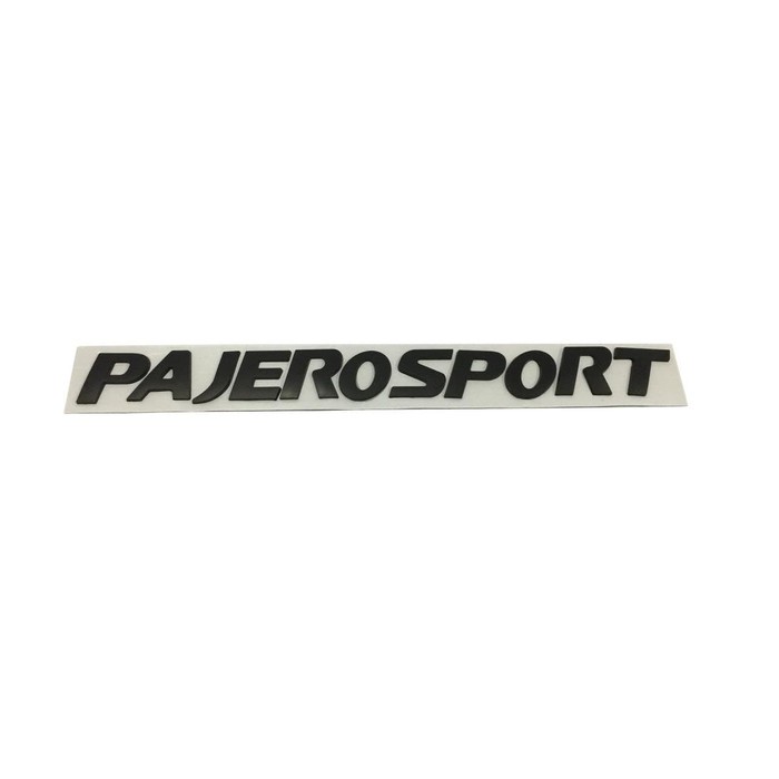 EMBLEM PAJERO SPORT HITAM