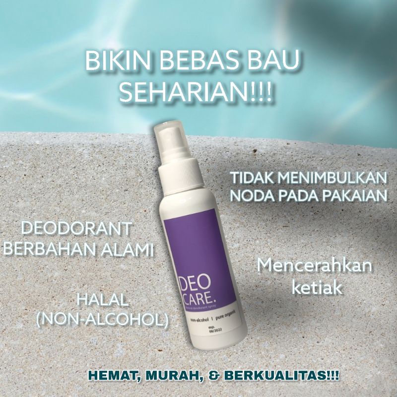 DEODORANT SPRAY TAWAS DEOCARE SPRAY PENGHILANG BAU KETIAK