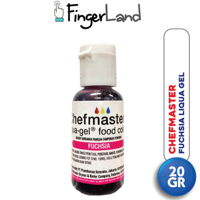 

------] Chefmaster Fushia Liqua Gel Pewarna Makanan 20 Gr