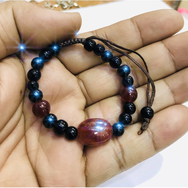 Terlaris Gelang batu manao natural gelang tangan bisa untuk cewek dan cowok gelang serut Limited!