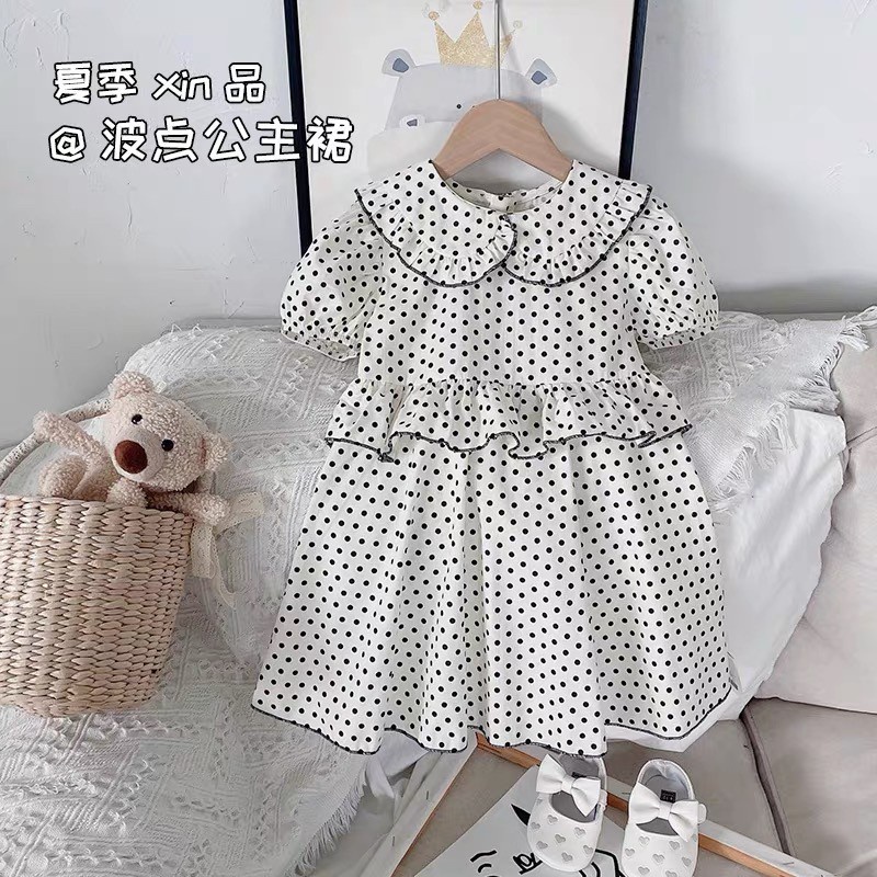 2-6thn | DRESS ANAK KOREA PESTA ELEGAN FORMAL PEREMPUAN MDD MH