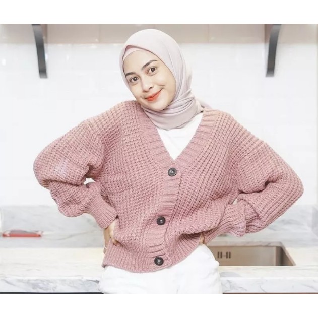 Cardigan Rajut Natali - Outer cardy - Cardigan Oversize - Rajut Premium - Atasan Rajut Terbaru 2021 - cardigan crop - cardigan crop korean style - cardigan