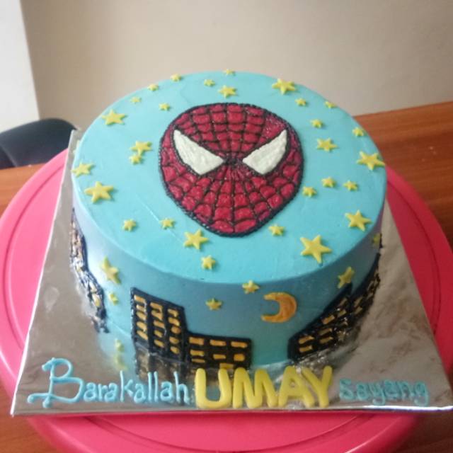 

Cake ultah spiderman