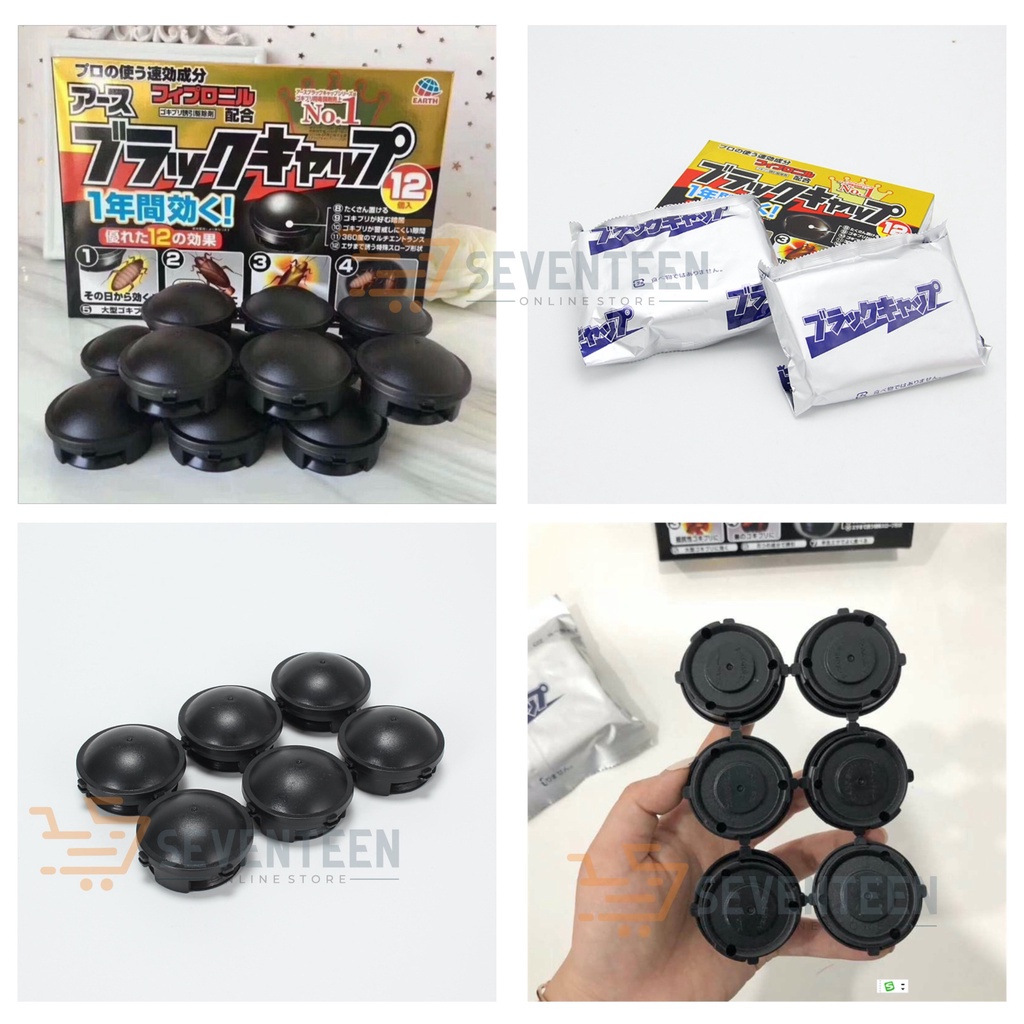 OBAT PEMBERSIH KECOA BLACK CAP ORIGINAL JAPAN AMPUH OBAT RACUN KECOA JEPANG TRAP ROACH