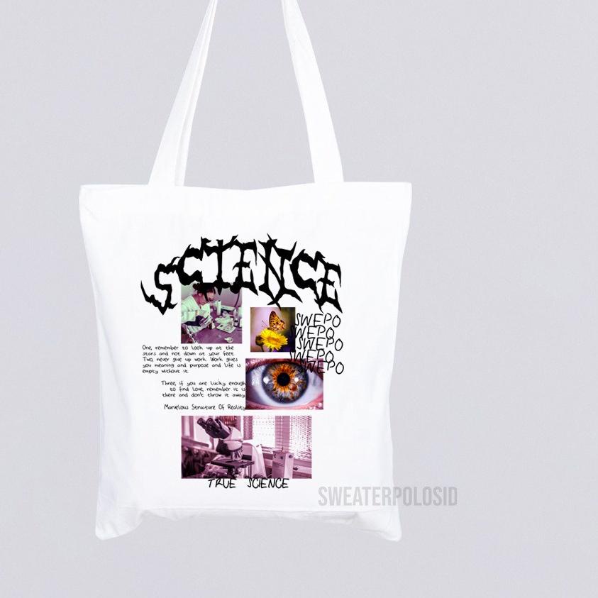 SWEATERPOLOSID Tas Totebag Mastermind Series (Ada Resleting)