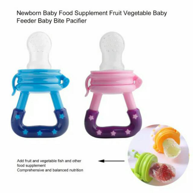 BABY FEEDER Empeng Fruit feeder buah Silikon makanan mpasi bayi