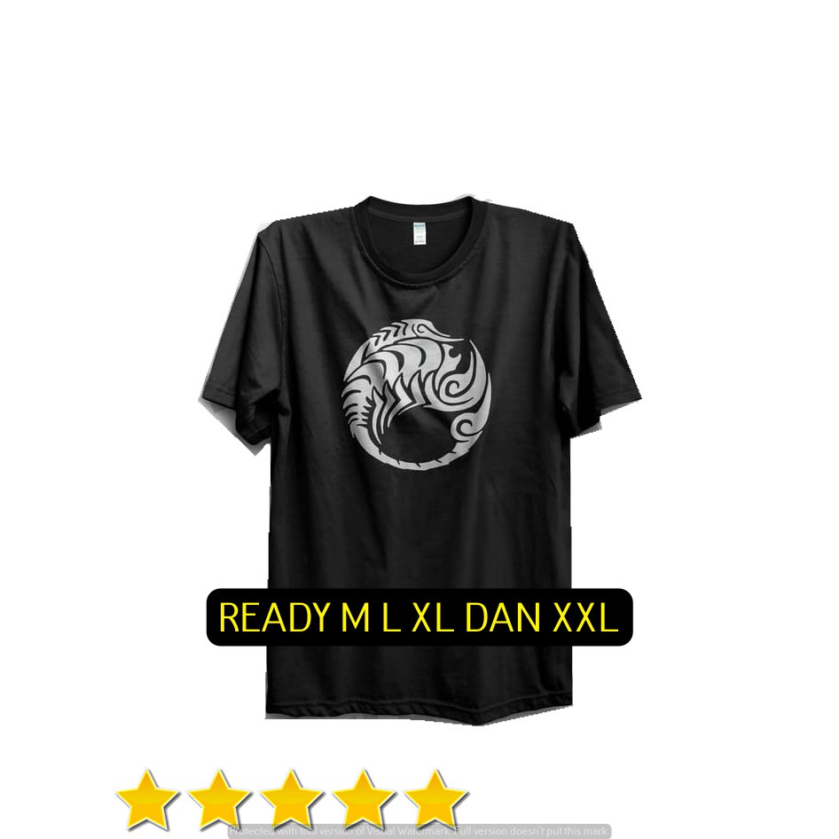 Baju Kaos Bodyfit Distro Tshirt Zodiak Scorpio 1 Bisa COD