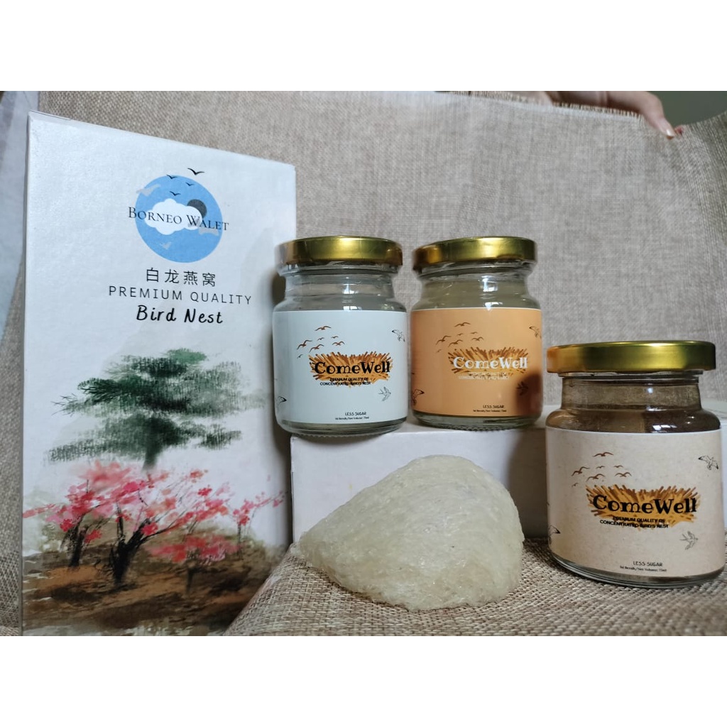 

MINUMAN SARANG BURUNG WALET ( 75ml - 2gr Sarang Walet )