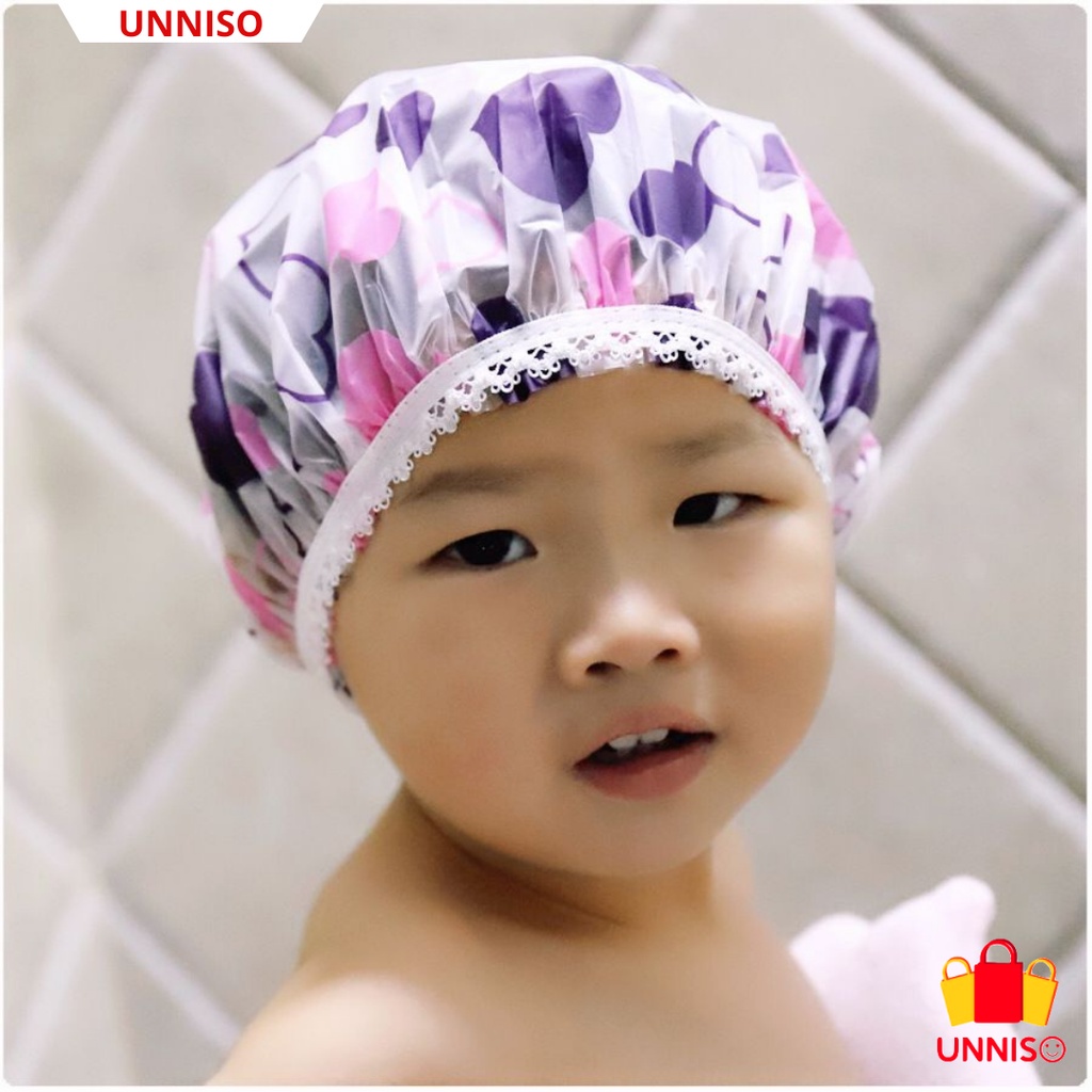 UNNISO - Shower Cap Mandi Anak SA1