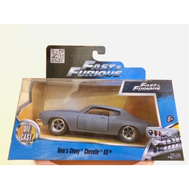 1:32 Jada Dom’s Chevy Chevelle (Grey)