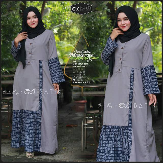 Gamis batik honocoroko original by SVJ