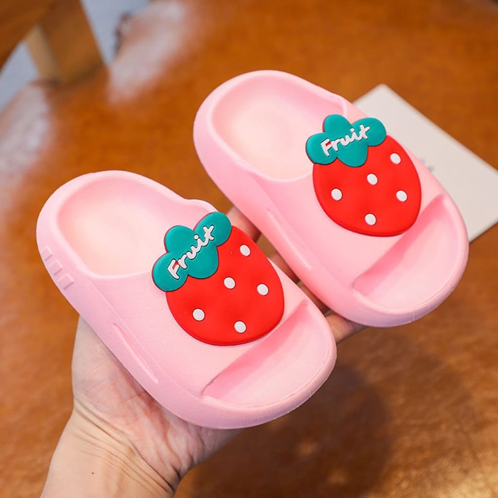 PROMO 12.12 PUNCAK Okaybaby B123 Sandal Slop Bayi Anak IMPORT Motif Karakter Buah Lucu Laki-laki Perempuan Bahan Bagus Nyaman Di Pakai Harga Termurah Sepatu Import Fahion Terbaru Kekinian