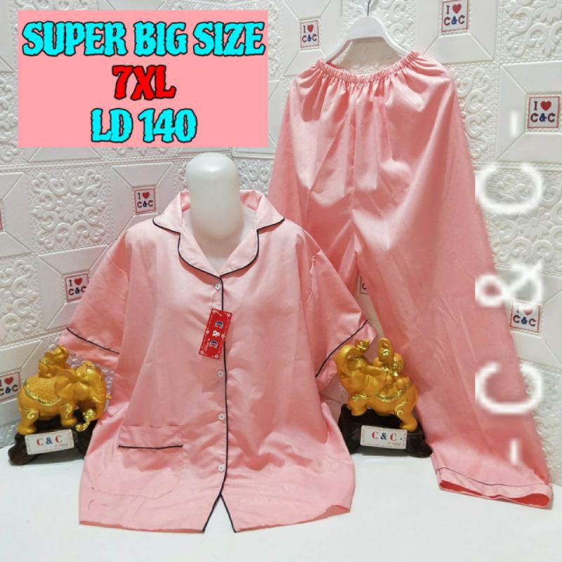 CNC - Baju Tidur/Piyama CP 7XL Hembos/Super Big Jumbo Ld140-Salem