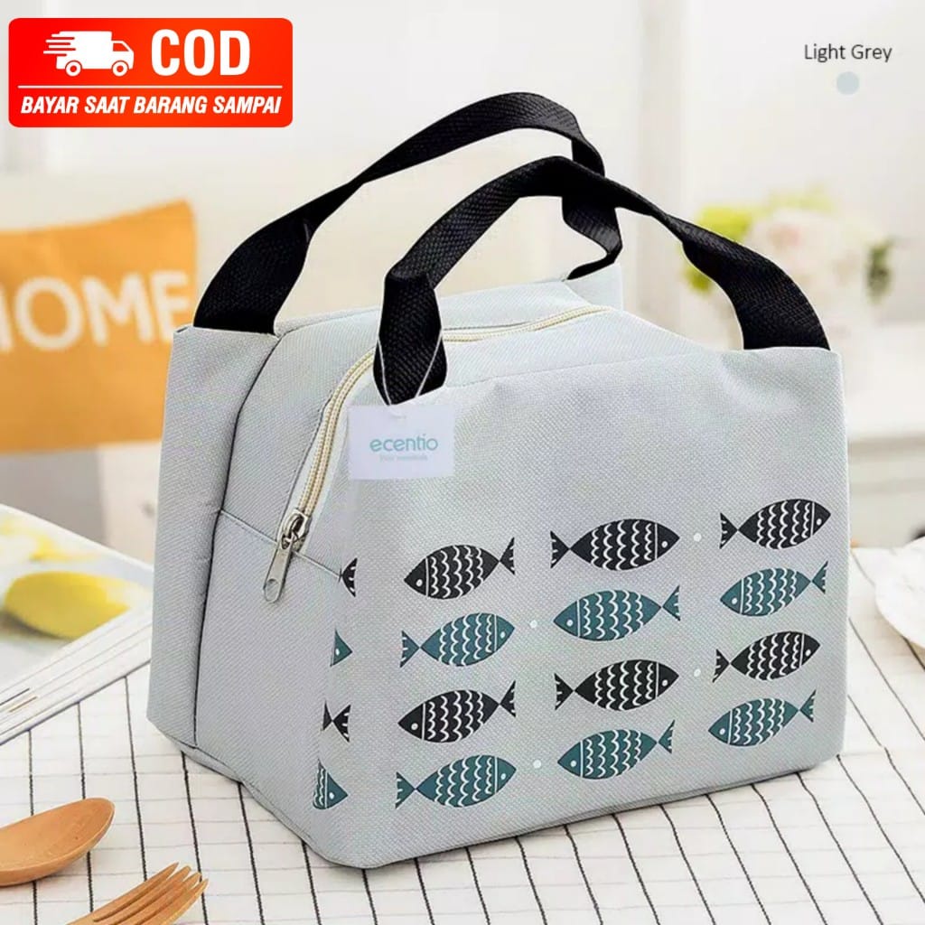 Tas Bekal Lunch Bag Cooler Tempat Penghangat Makanan