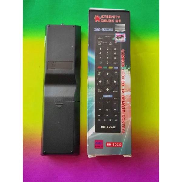 Remote TV LED LCD SONY langsung pakai tombol empuk