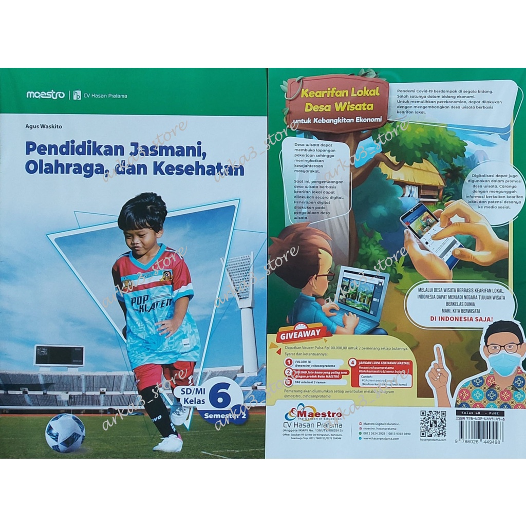 LKS PJOK - Maestro SD/MI Semester 2 Kls 6