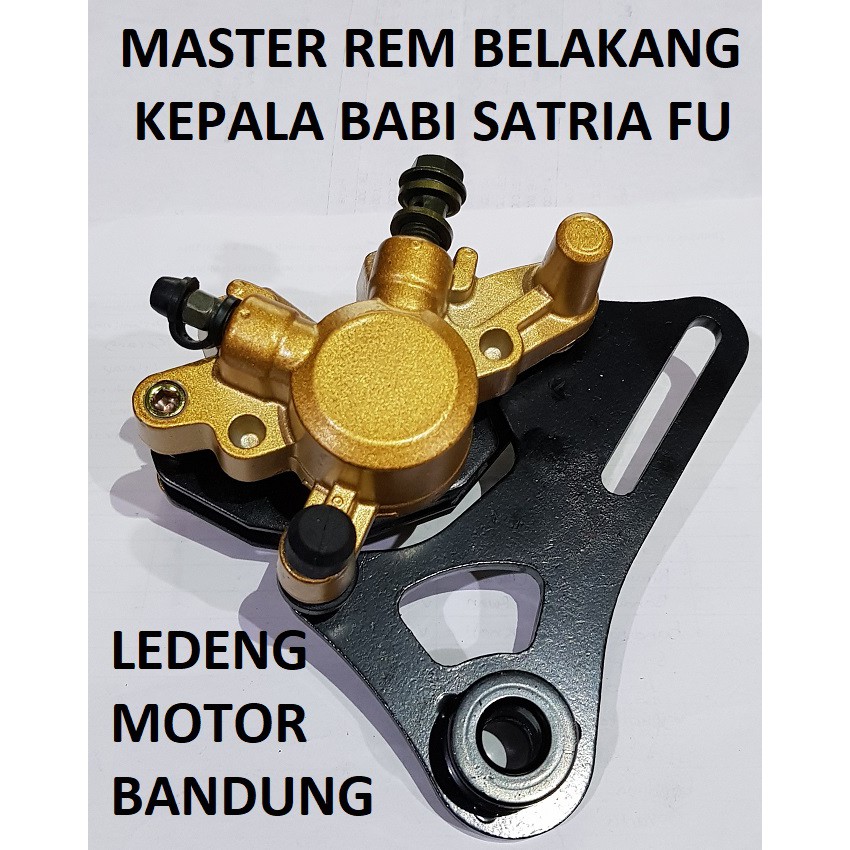 Kaliper Kepala Babi Belakang FU Satria 150 Master Rem Bawah Only Suzuki Lokal Kualitas Bagus