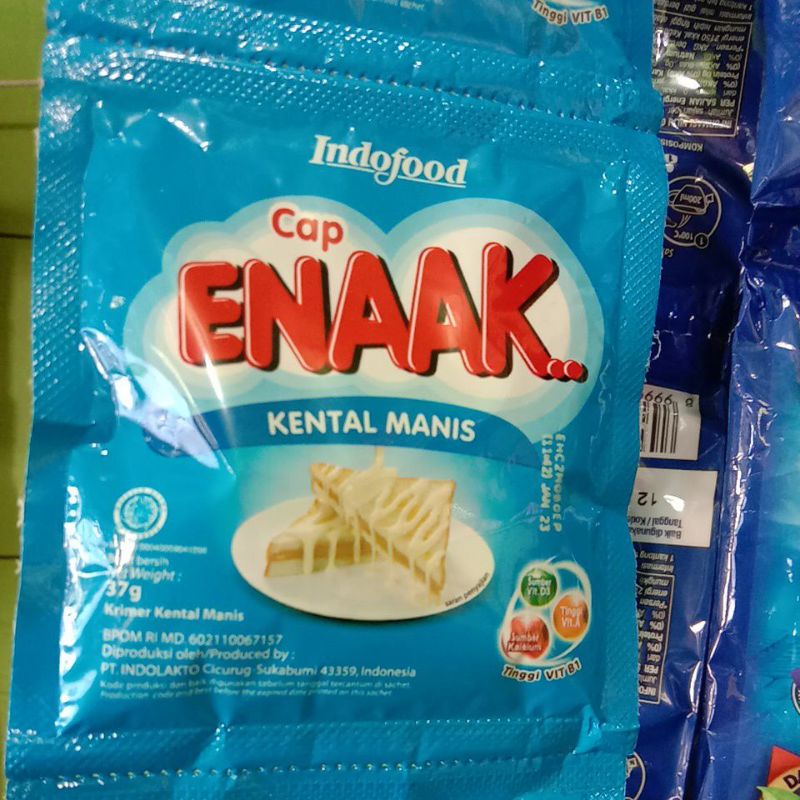 Susu Kental Manis Cap Enak