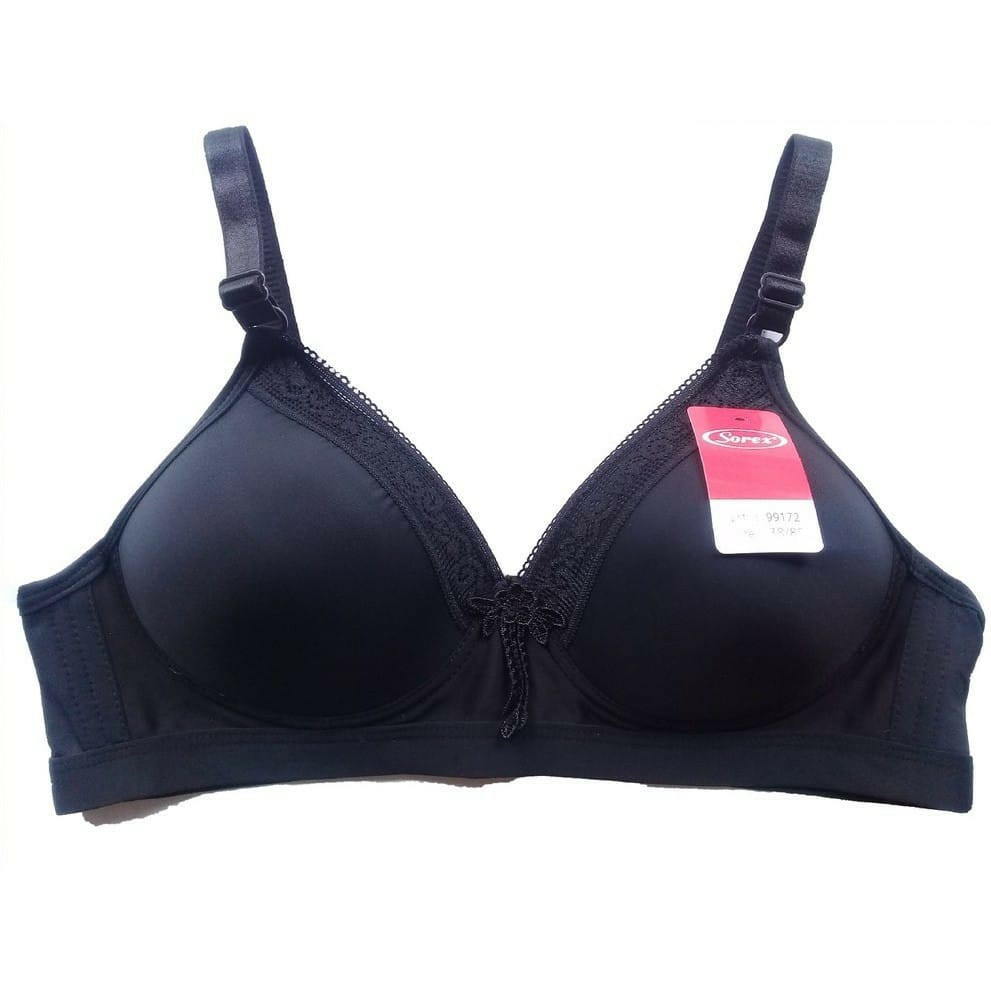 gos BRA SOREX 99172 CUP BESAR BIG SIZE Cup Tanpa Kawat Busa Tipis Skilky Lembut Undewear Wanita