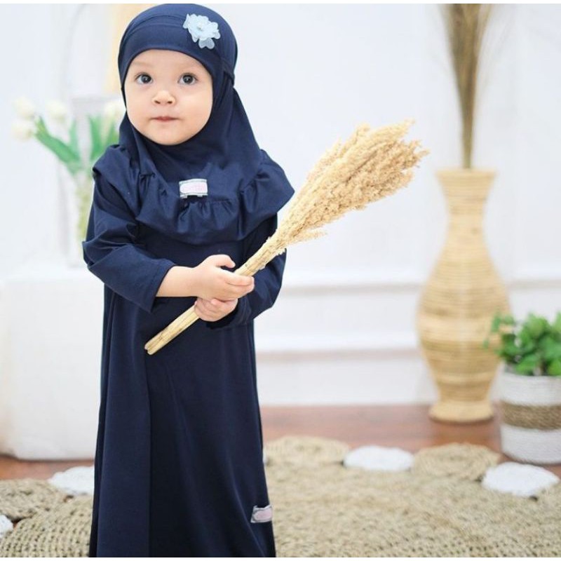 GAMIS anak pakaian bayi newborn gamis kalla pakaian muslim anak(cetta)