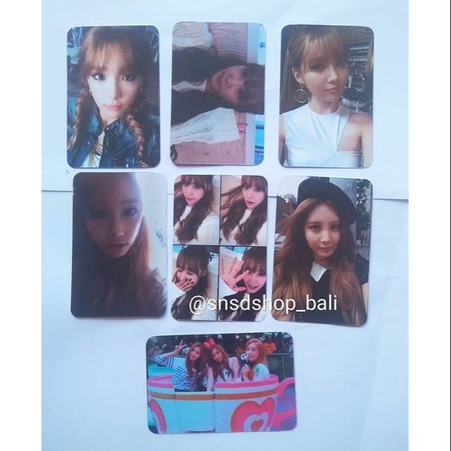 Photocard TTS Holler Set Unofficial