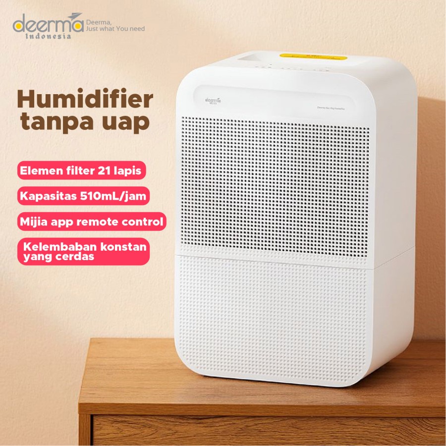 Deerma CT500 Non-Fog Smart Air Humidifier Pelembab Filter Udara Tanpa Uap Ruangan Kamar Tidur Kantor 3.6L