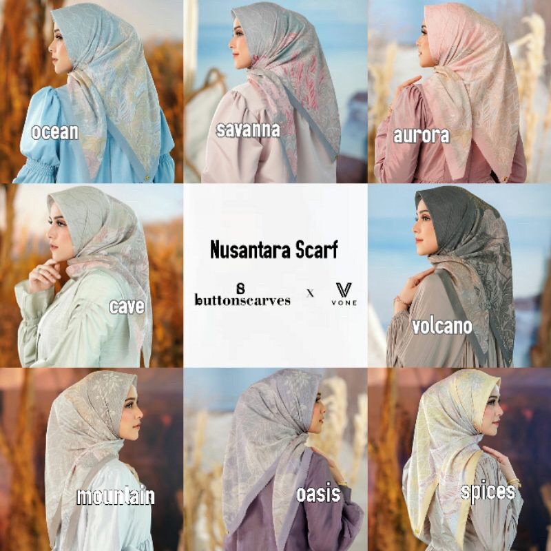NUSANTARA SERIES BY BUTTONSCARVES/BUTTONSCARVES NUSANTARA SERIES