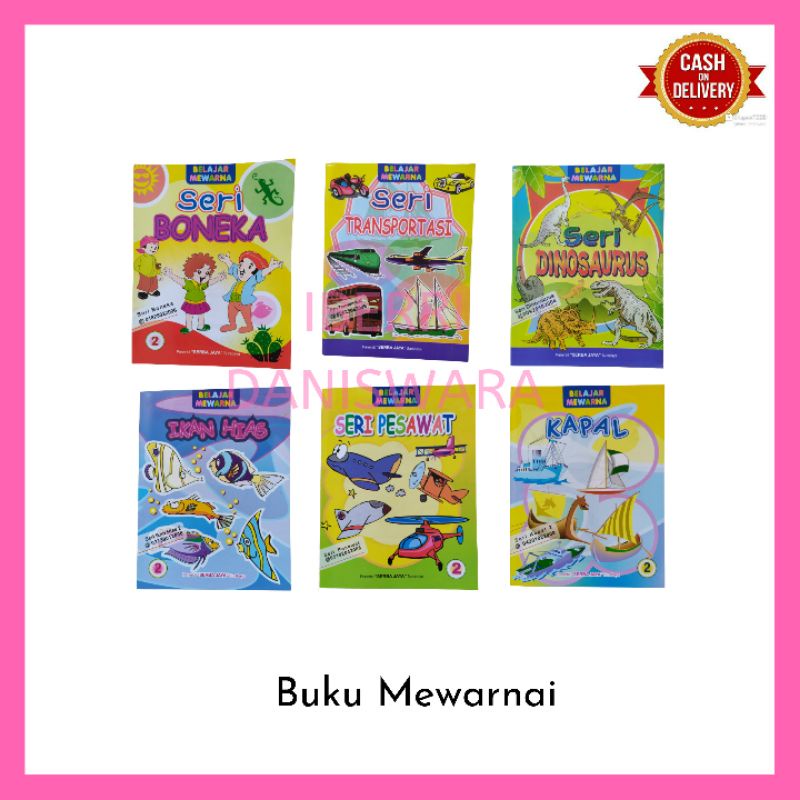 Buku PAUD mewarnai | Buku Mewarnai